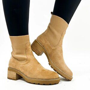 ✨ Corky’s “Goodness Gracious” Boots – Size 9 - Camel Faux Suede (NWOT) ✨